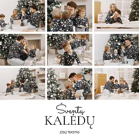 Christmas Greeting Card Template