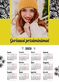 The best memories calendar template